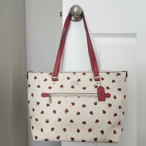 Coach Gallery Tote Ladybug bag-Discontinued NWT